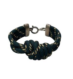 Isabel Marant Knot Bracelet Green Cord Wrap